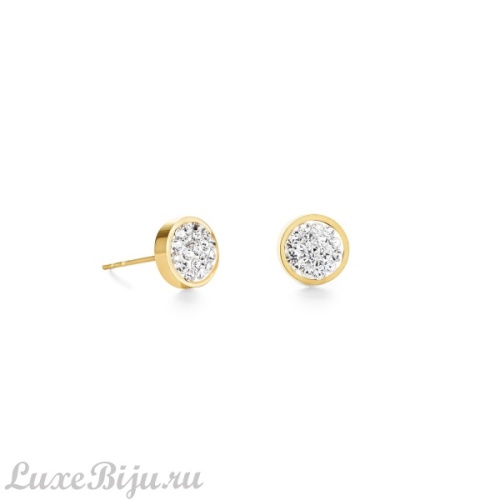 Пусеты Coeur de Lion Crystal-Gold, 0318/21-1800
