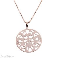 Колье Qudo Cascia RG/P flower 220341 RG