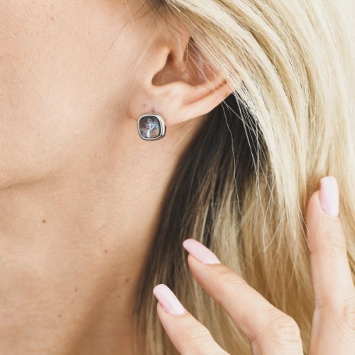 Серьги Boccadamo METALLO E CRISTALLO, XOR723B фото 2