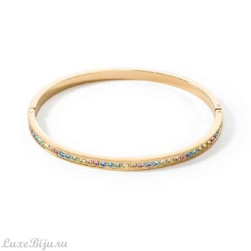 Браслет Coeur de Lion Multicolour Pastel Gold 17 см, 0127/33-1590