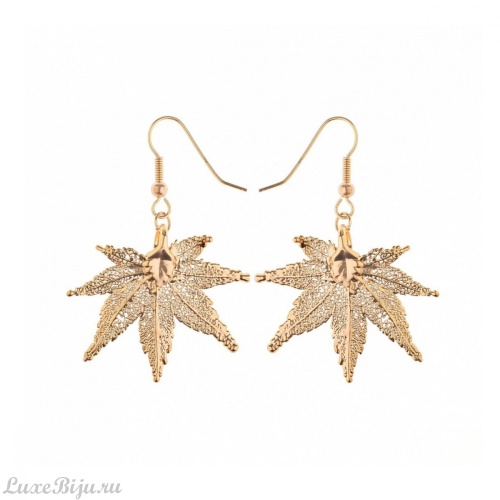 Серьги Ester Bijoux Японский Клён LF55C-RG BR