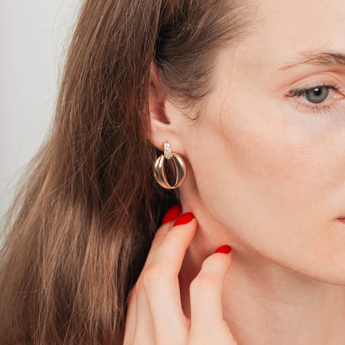 Серьги Fiore Luna, ABE28324-04 G фото 4