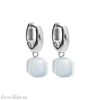 Серьги Qudo Firenze arctic blue opal, 300366 BL/S