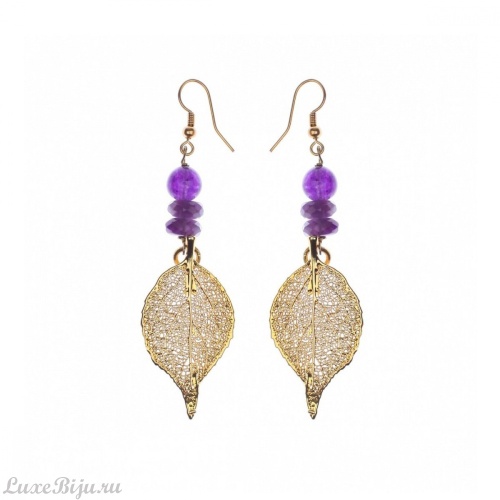 Серьги Ester Bijoux CrisoprazioDorato F359-G BR