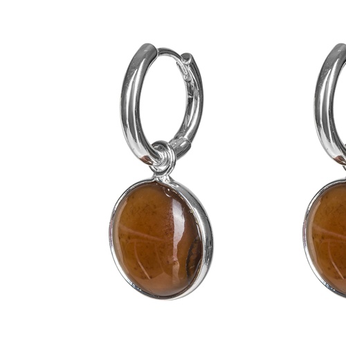 Серьги Fiore Luna COFFE AGATE, LE1117 BR/S фото 3