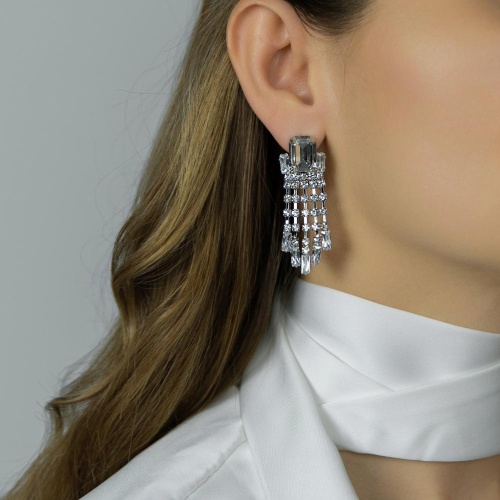 Серьги Moon Paris, Bohemia, с кристаллами, MB-26.01-018 хрустальный фото 2