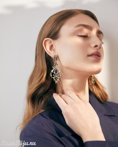 Серьги Fiore di Firenze OR1540 TANZANITE фото 5