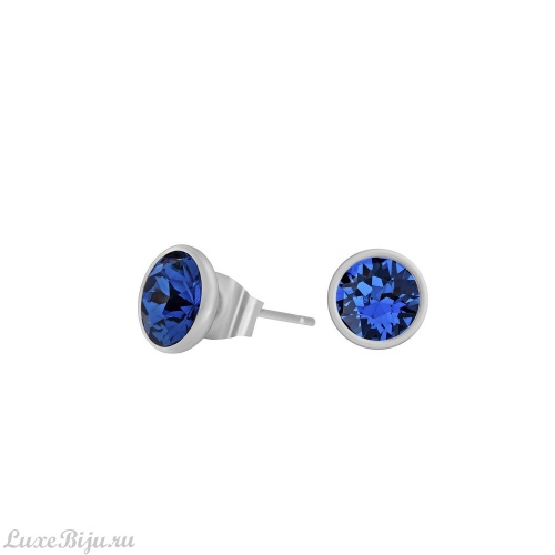 Пусеты Fiore Luna Capri Blue SWE297 CB S