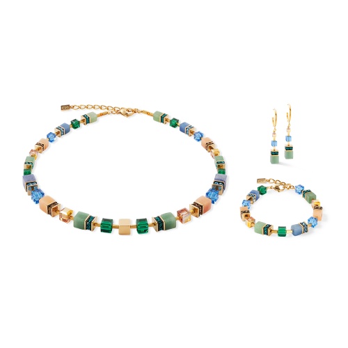 Браслет Coeur de Lion Green-Blue-Peach, 3039/30-0551 фото 10