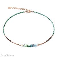Колье Coeur de Lion Shades Of Green-Petrol, 5027/10-0537