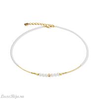 Колье Coeur de Lion White-Gold, 4312/10-1416