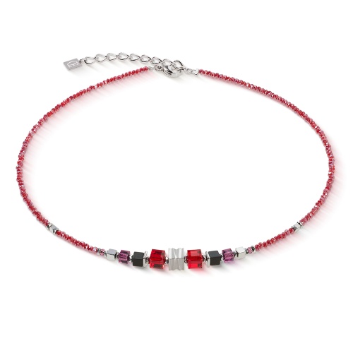 Колье Coeur de Lion Red-Silver, 3044/10-0317
