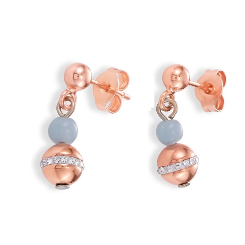 Серьги Coeur de Lion Light Blue, *4992/21-0720 фото 3