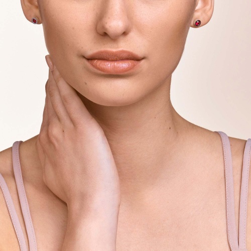 Серьги Coeur de Lion Silver Red, 0228/21-0317 фото 8