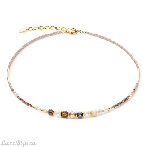 Колье Coeur de Lion Brown-Gold 4349/10-1116