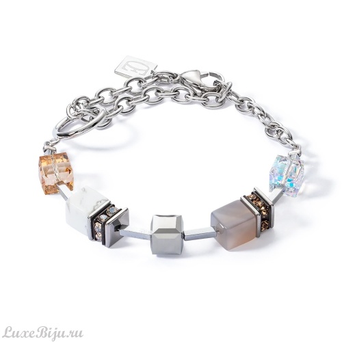 Браслет Coeur de Lion Grey-Beige, 4520/30-1210