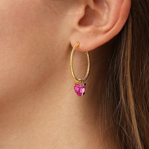 Серьги Dyrberg Kern ELANA SG ROSE, 480034 фото 3