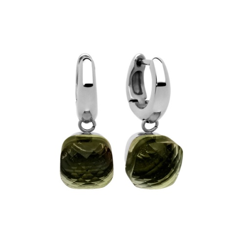 Серьги Qudo Firenze olive, 300003 G/S