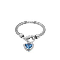 Браслет Ciclon, Majestic, с кристаллом Swarovski, CN-251110 синий, 20