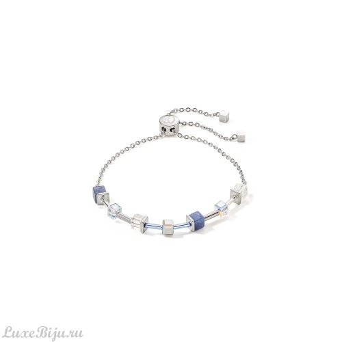Браслет Coeur de Lion Silver-blue, 5074/30-0700