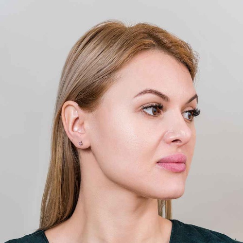 Пусеты Fiore Luna LIGHT ROSE, AE03187-1A R/S фото 2