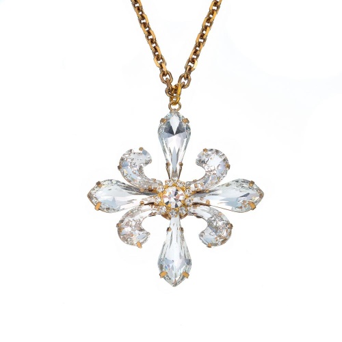 Колье Celeste G, с кристаллами Swarovski, CS26.1-1626-1 хрустальный фото 2