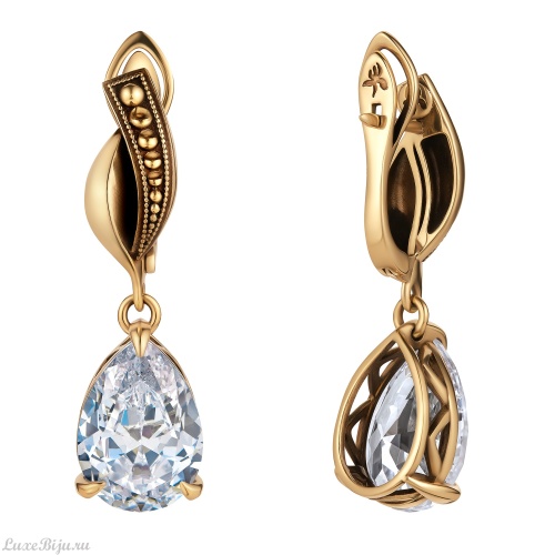 Серьги Fiore di Firenze OR0433 CRYSTAL PIC фото 3