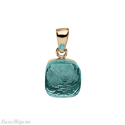 Кулон Qudo Firenze blue apatite 400031 BL/G