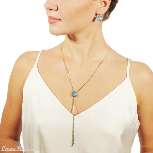 Серьги Fiore Luna Laguna Delight A1903.20 BL/S фото 2