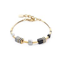 Браслет Coeur de Lion Black-White-Grey, 2800/30-1333