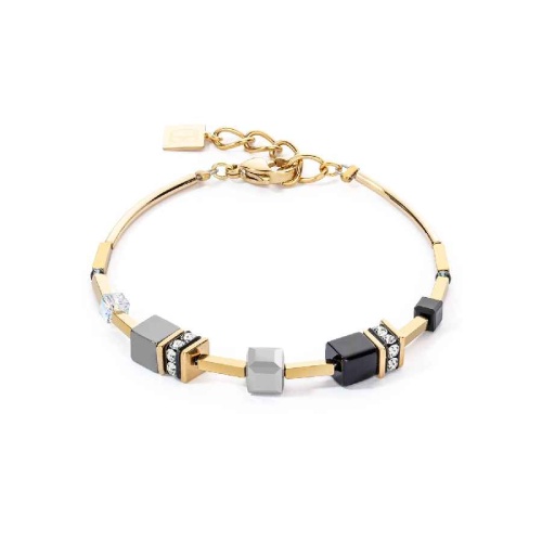 Браслет Coeur de Lion Black-White-Grey, 2800/30-1333
