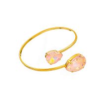 Браслет Catherine Bijoux, Aurora crystal, кафф с кристаллами, CB26.1-5684EG розовый