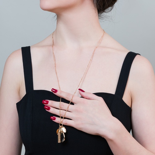 Колье Fiore Luna COFFE, LN5124 BR/RG фото 2