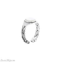 Кольцо Nature Bijoux, Panama, разъемное, с жемчужным перламутром, NB22.1-19-24407 белый