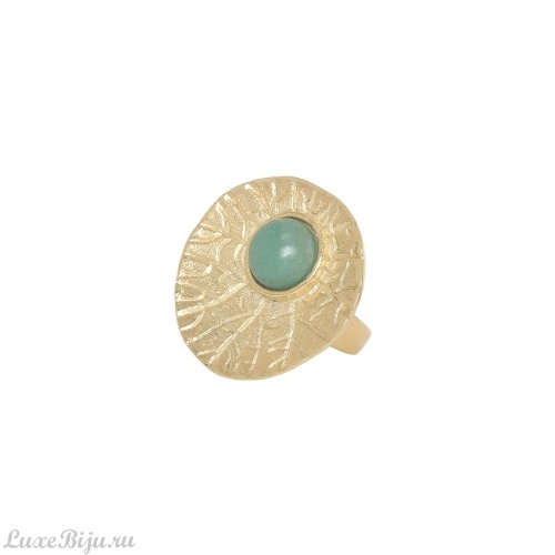 Кольцо Nature Bijoux, Minerama, разъемное, с авантюрином, NB26.1-19-25985 зеленый