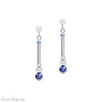 Серьги Coeur de Lion Blue 5048/21-0700