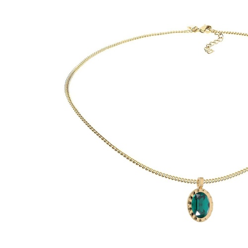 Колье Qudo TIVOLA UNICA big (G/P) Emerald 3cm, 420549 фото 5