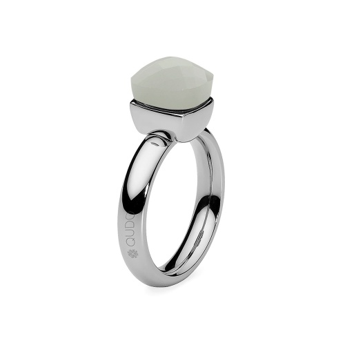 Кольцо Qudo Firenze Light Grey Opal 16 мм 610319 BW/S фото 4