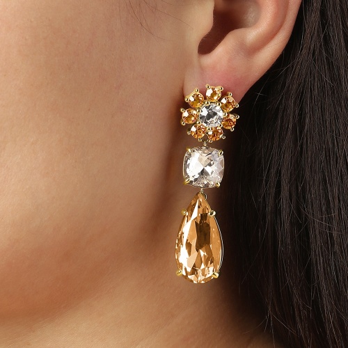 Серьги Dyrberg Kern MISIA SG GOLDEN, 460512 фото 2