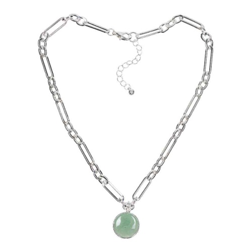 Колье Fiore Luna GREEN AVENTURINE, LN5150 G/S