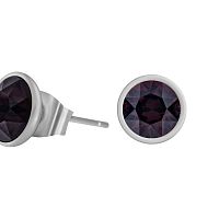 Пусеты Fiore Luna Burgundy SWE298 B S