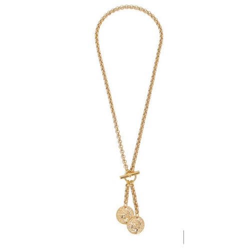 Колье Tucco, Roma, с подвесками-монетами, TC-TMC11 золотистый