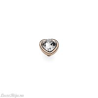 Шарм Qudo Cuore crystal 626881 BW/RG