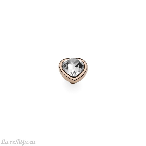 Шарм Qudo Cuore crystal 626881 BW/RG