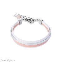 Браслет Coeur de Lion Beige White 0121/30-1014