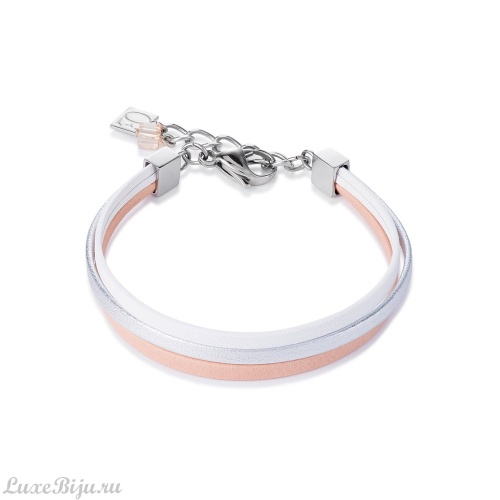 Браслет Coeur de Lion Beige White 0121/30-1014