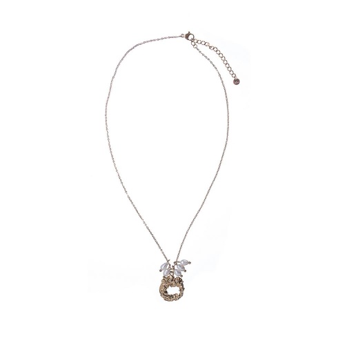 Колье Moon Paris, Ikita, с жемчугом, MIK-22.10-046 золотистый