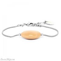 Браслет Nature Bijoux, Galets, цепь, пальмовое дерево, NB20.2-13-33291 бежевый