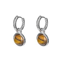 Серьги Fiore Luna TIGER EYE, LE1115 BR/S