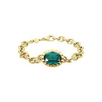 Браслет Qudo TIVOLA UNICA big (G/P) Emerald, 189549